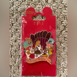 Disney Pin WDI Alice in Wonderland 2013 Holidays Thanksgiving LE250